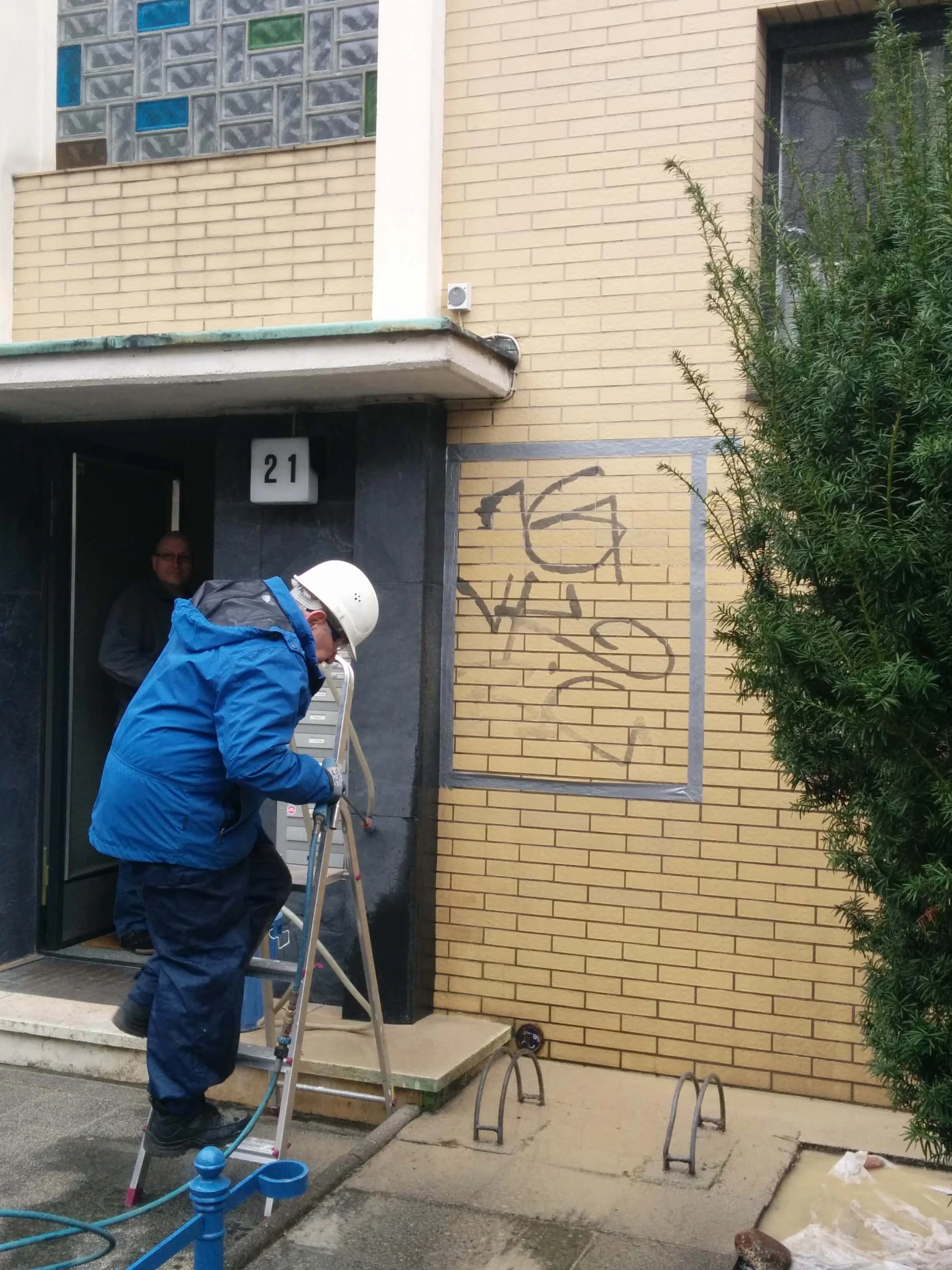Graffitibeseitigung